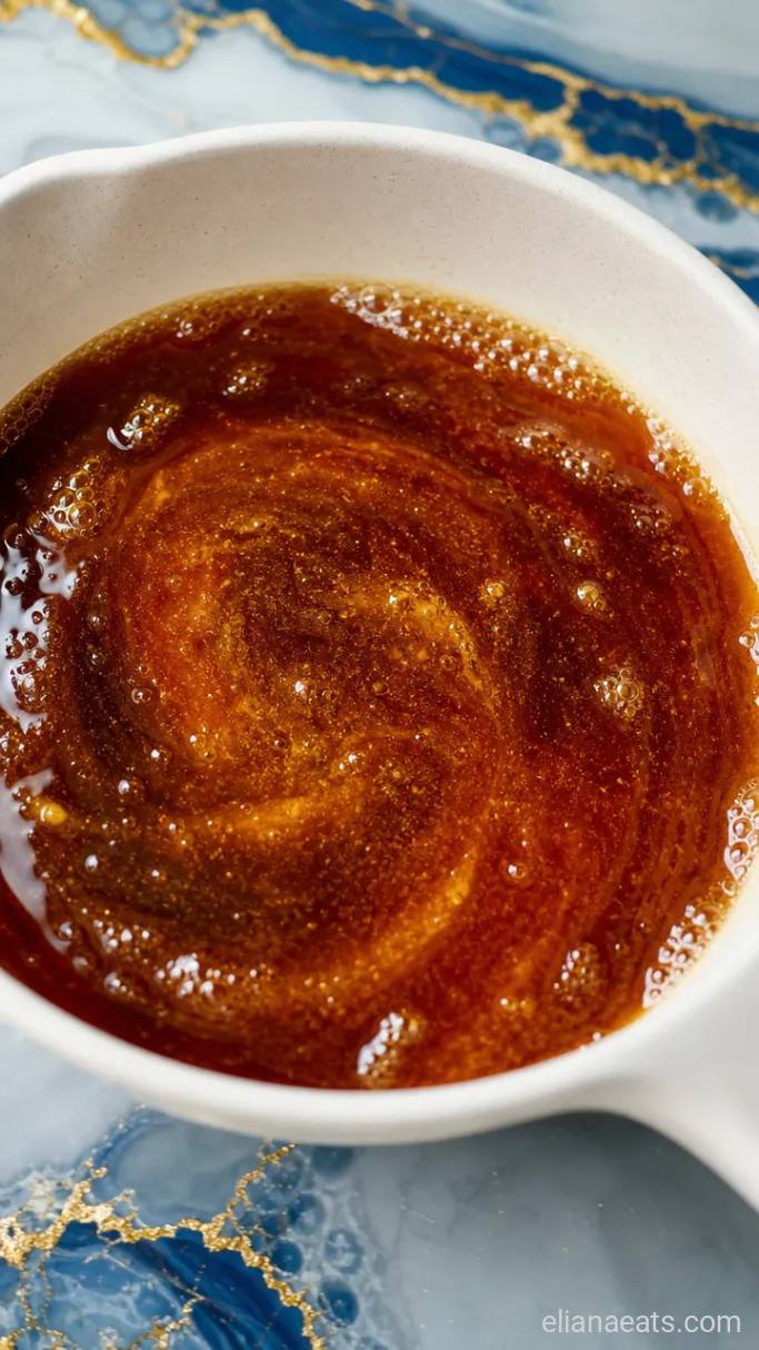 Step 1: Simmer the Brown Sugar Syrup