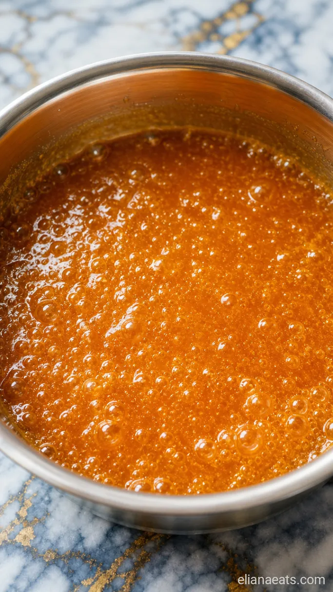 Step 1: Simmer the Pumpkin Spice Syrup