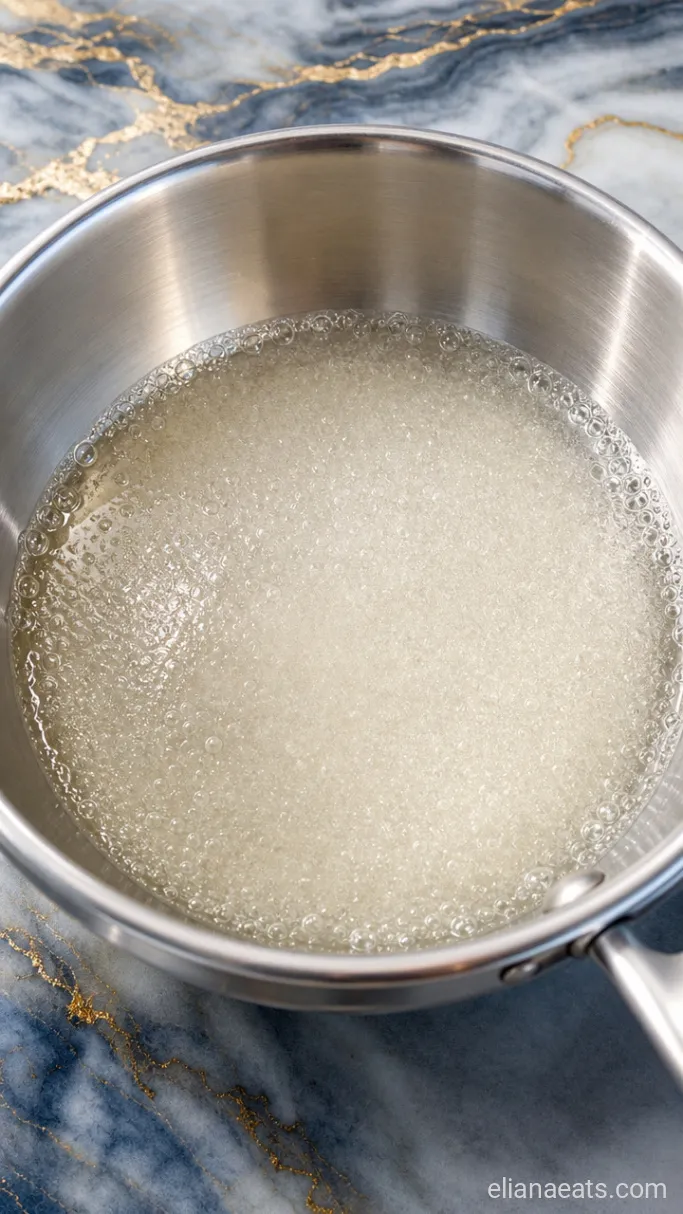 Step 1: Simmer the Simple Syrup