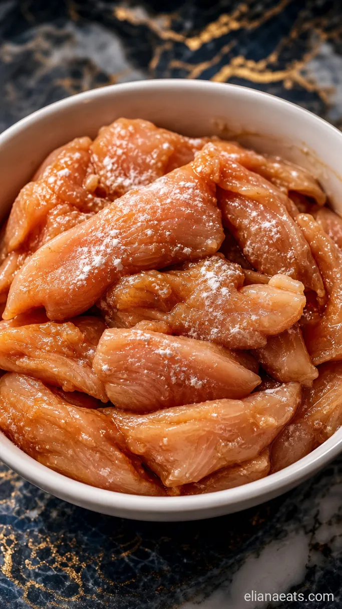 Step 1: Slice and Marinate the Chicken