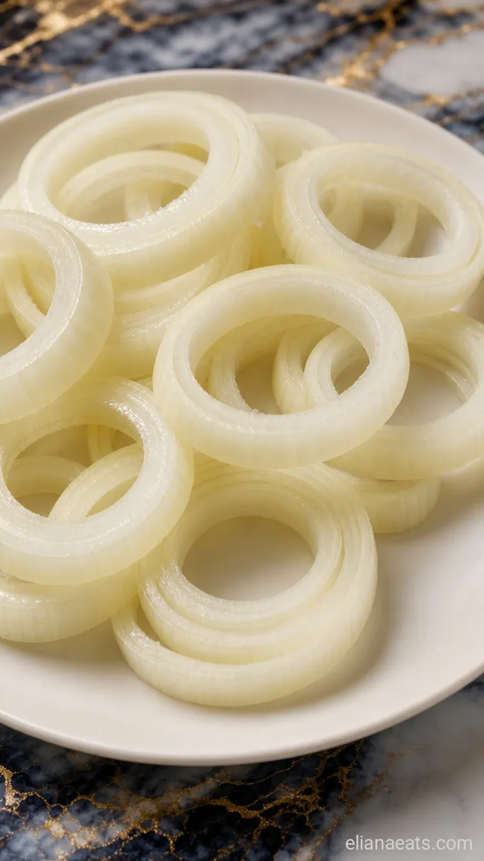 Step 1: Slice and Separate the Onion Rings