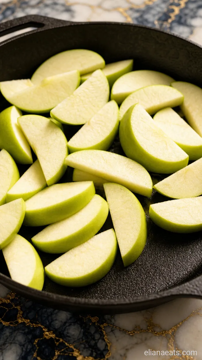 Step 1: Slice the Apples