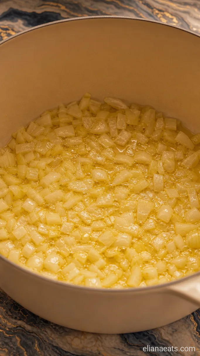 Step 1: Soften the Aromatics