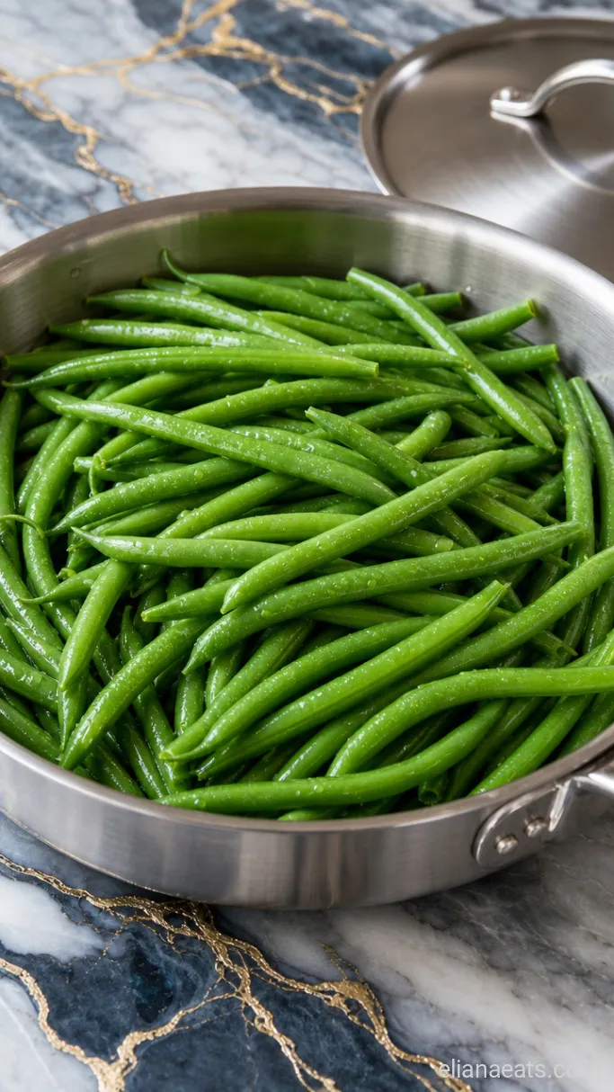 Step 1: Steam the Green Beans