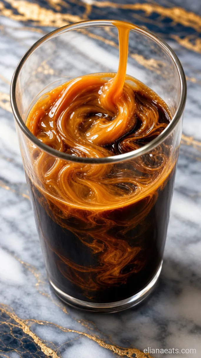 Step 1: Stir the Caramel Into the Coffee