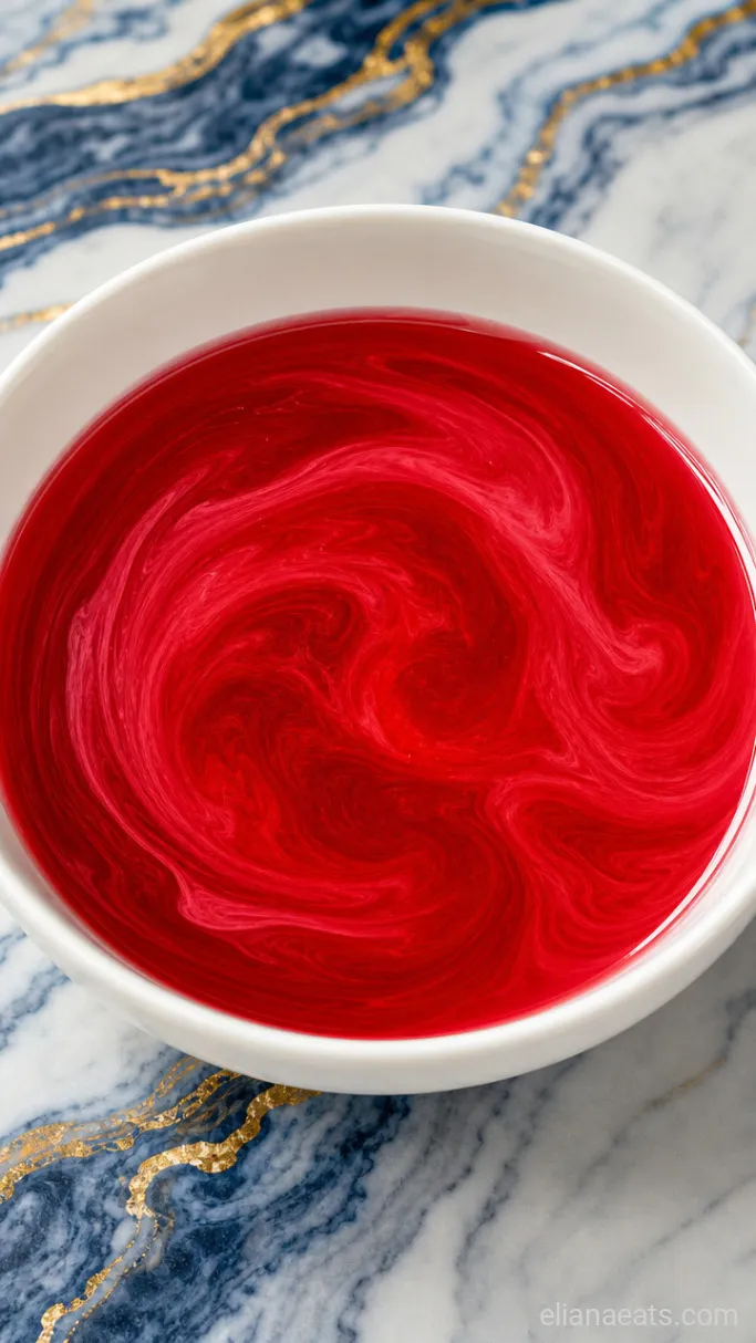 Step 1: Stir the Cherry Base