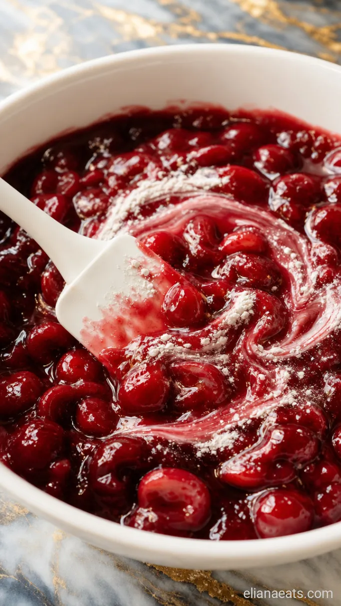 Step 1: Stir the Cherry Filling