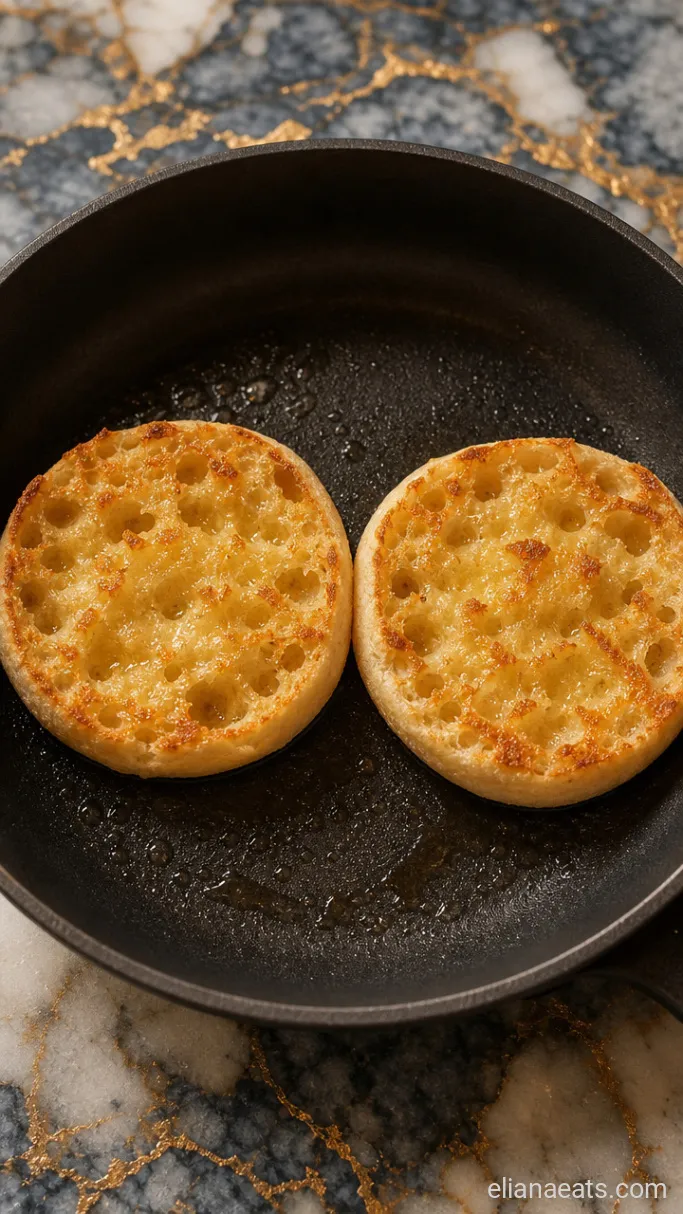 Step 1: Toast the English Muffin