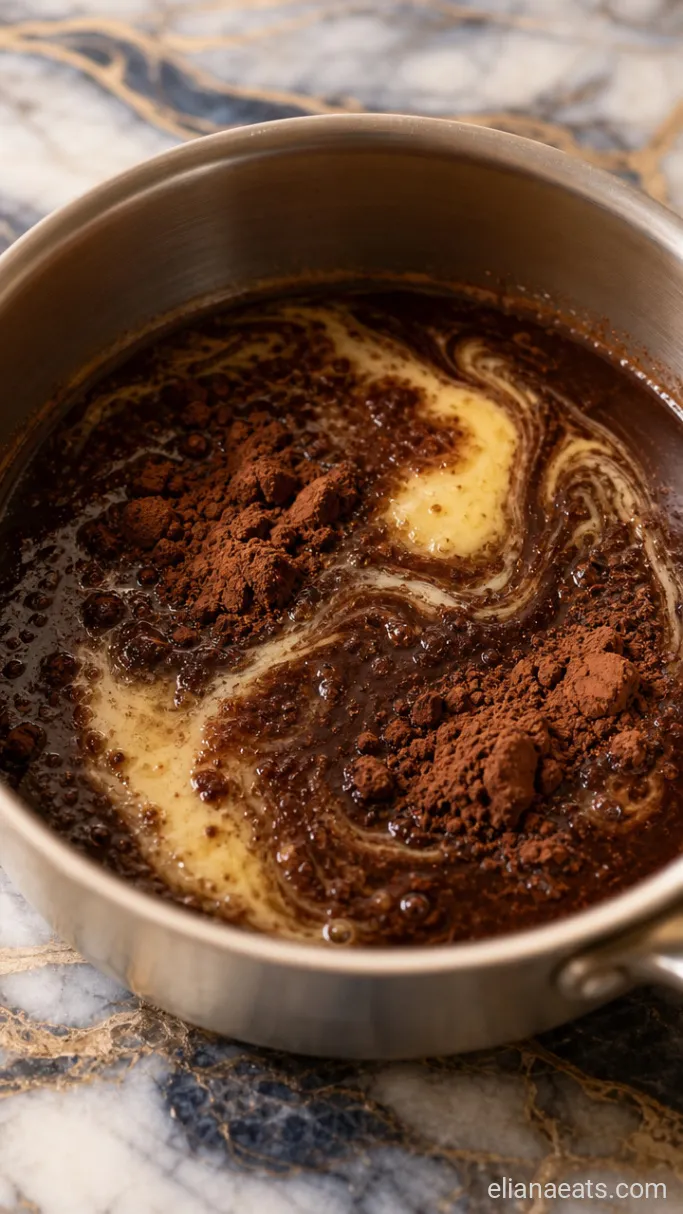 Step 1: Warm the Wet Ingredients