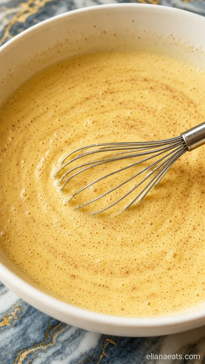 Step 1: Whisk the Custard