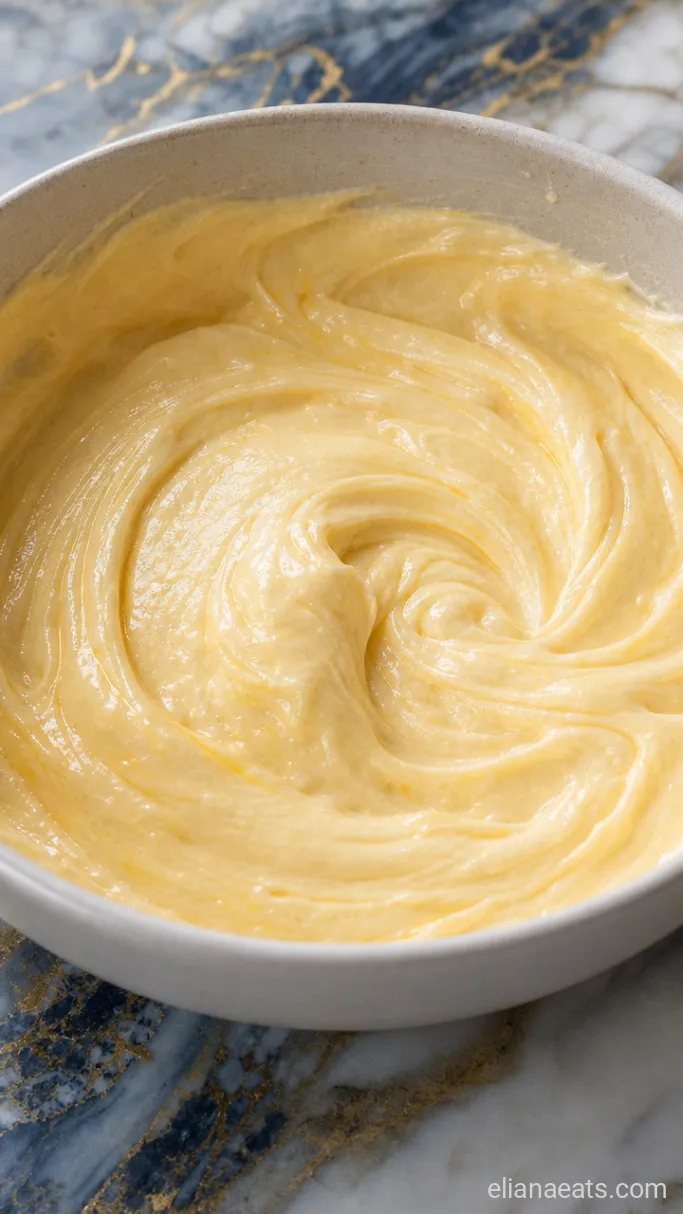 Step 2: Beat in the Eggs and Vanilla