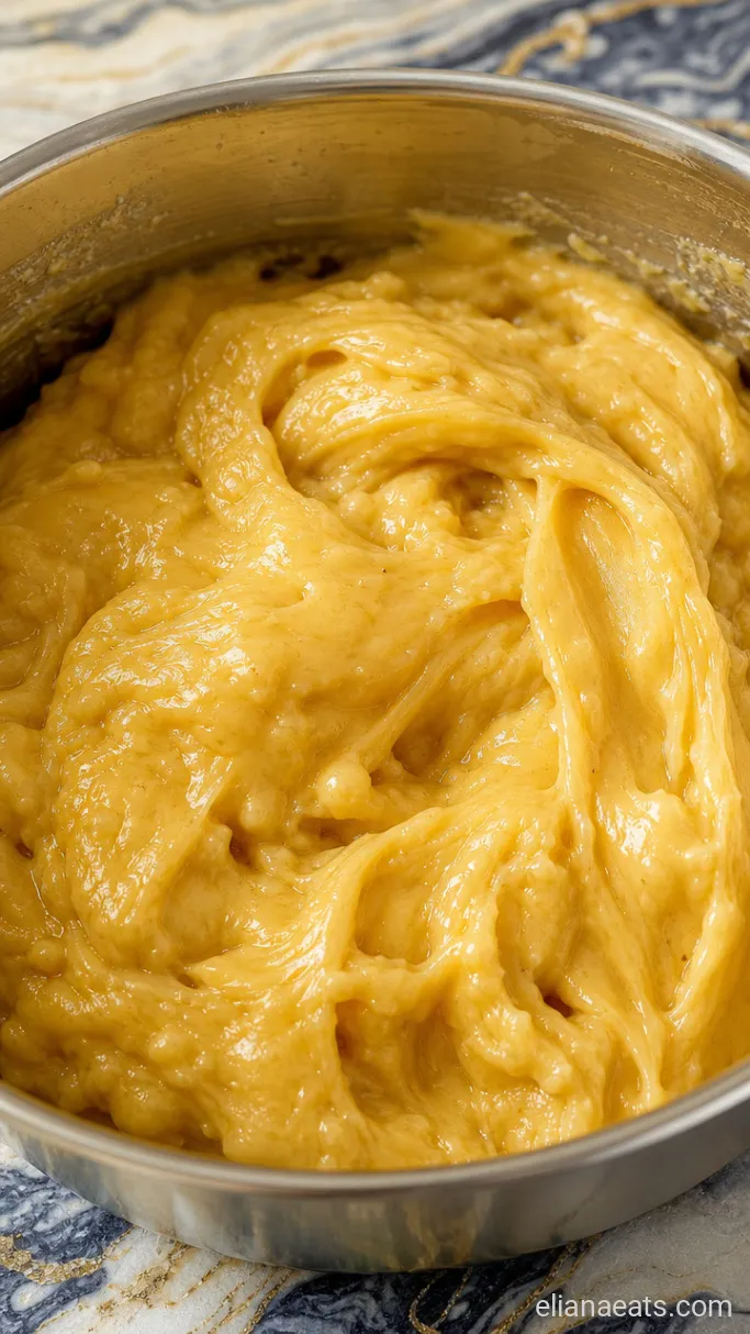 Step 2: Beat in the Eggs