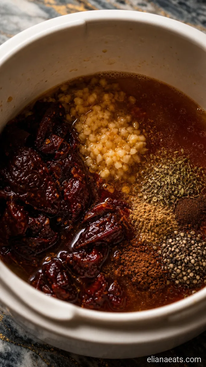 Step 2: Blend the Braising Sauce