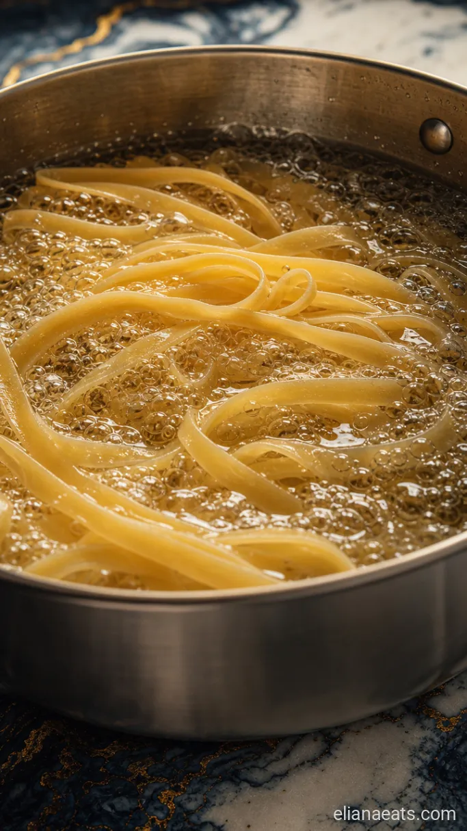 Step 2: Boil the Fettuccine