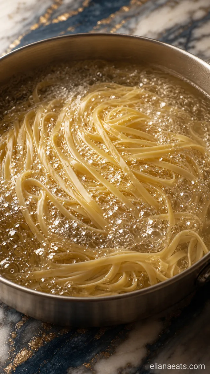 Step 2: Boil the Fettuccine