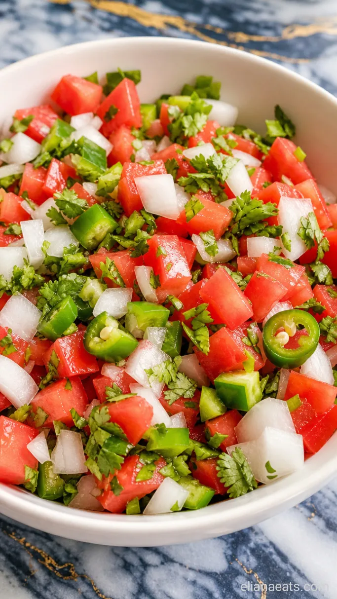 Step 2: Chop the Onion, Jalapeño, and Cilantro