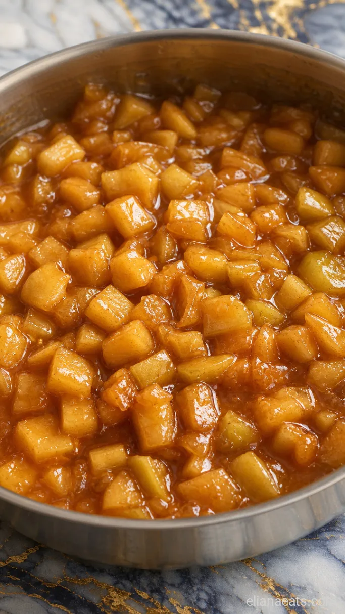 Step 2: Cook the Apple Filling