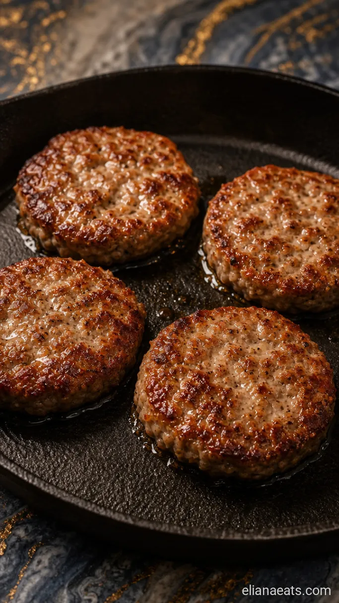Step 2: Cook the Sausage Patties