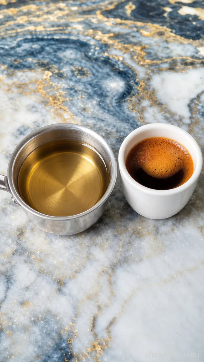 Step 2: Cool the Syrup and Pull the Espresso