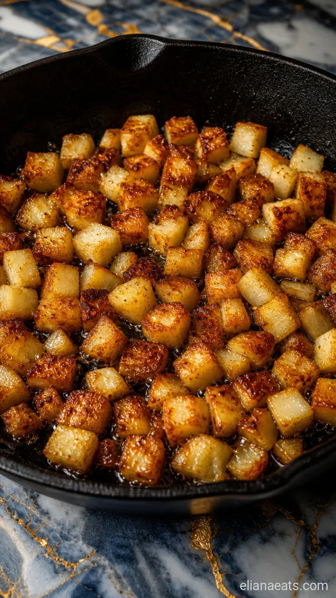 Step 2: Crisp the Hash Browns