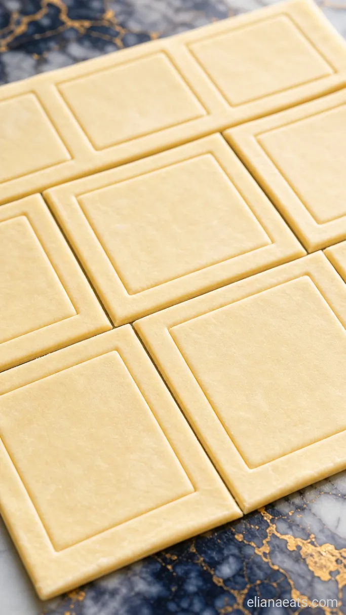 Step 2: Cut and Score the Puff Pastry