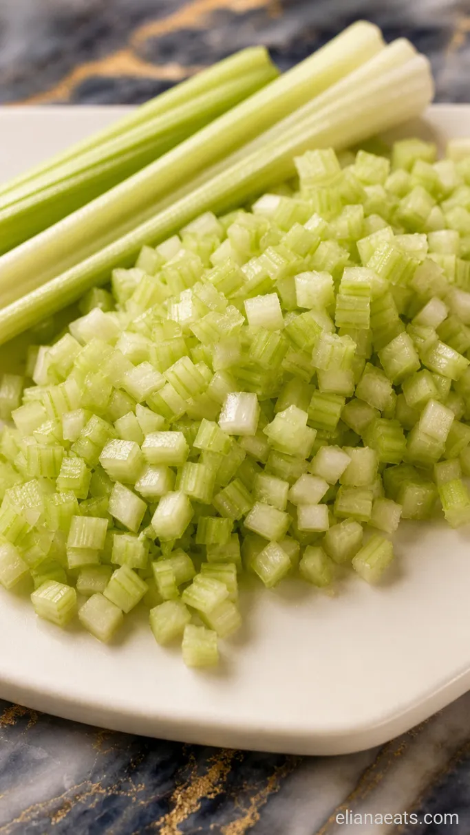 Step 2: Dice the Celery