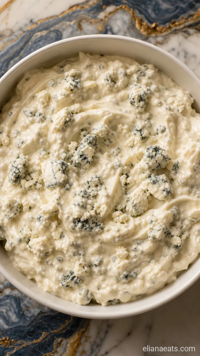 Step 2: Fold in the Blue Cheese