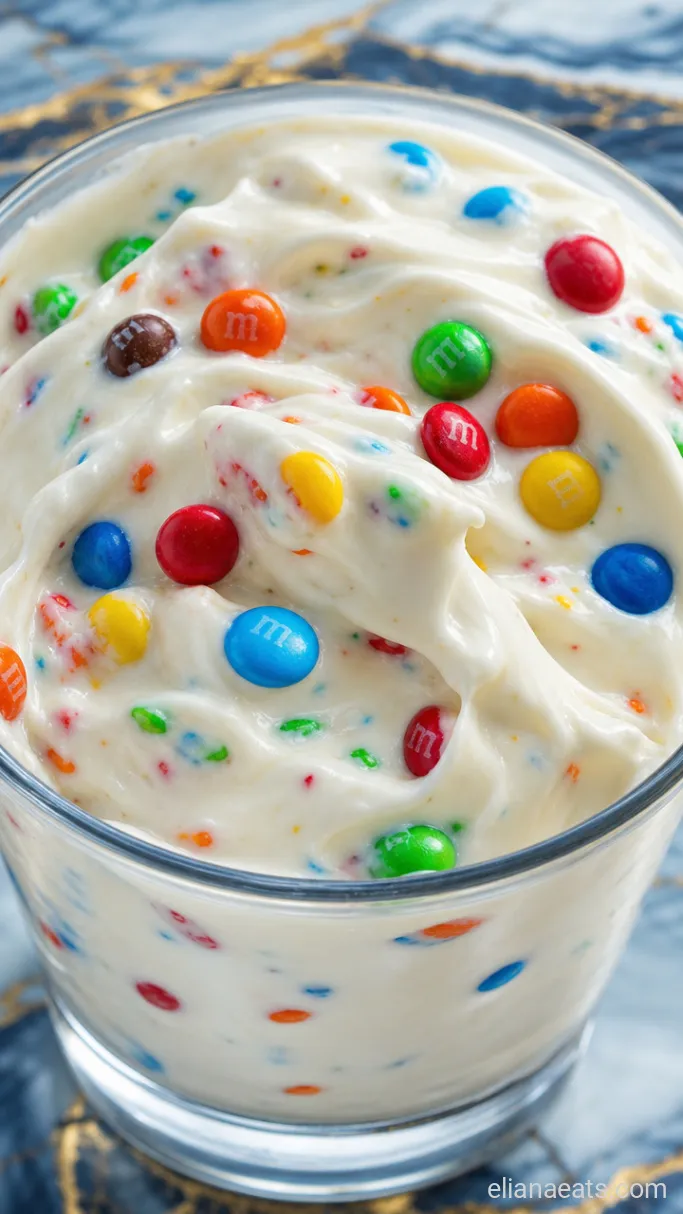 Step 2: Fold in the Remaining M&Ms