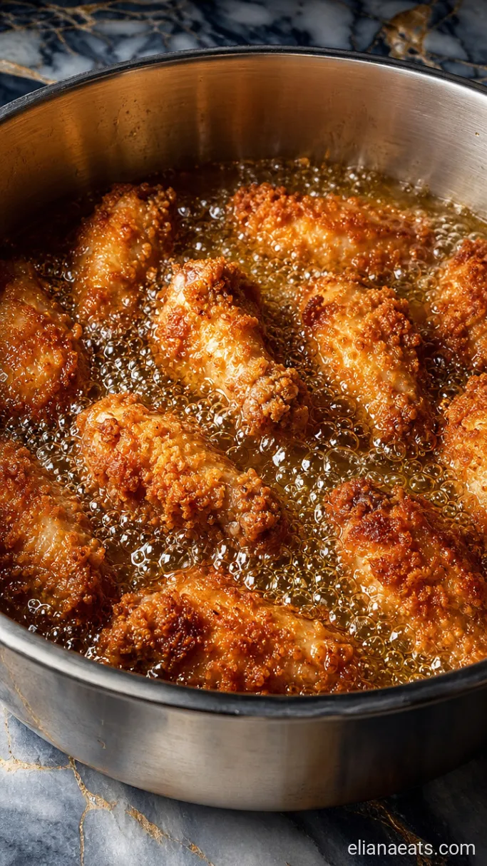 Step 2: Fry the Wings