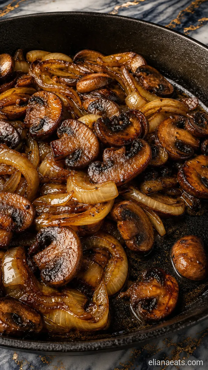 Step 2: Sauté the Mushrooms and Onions
