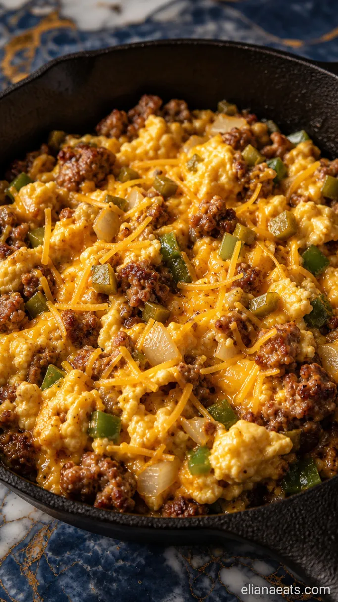 Step 2: Scramble the Eggs into the Filling