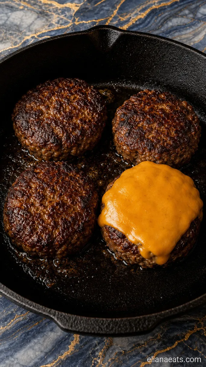 Step 2: Sear the Beef Patties