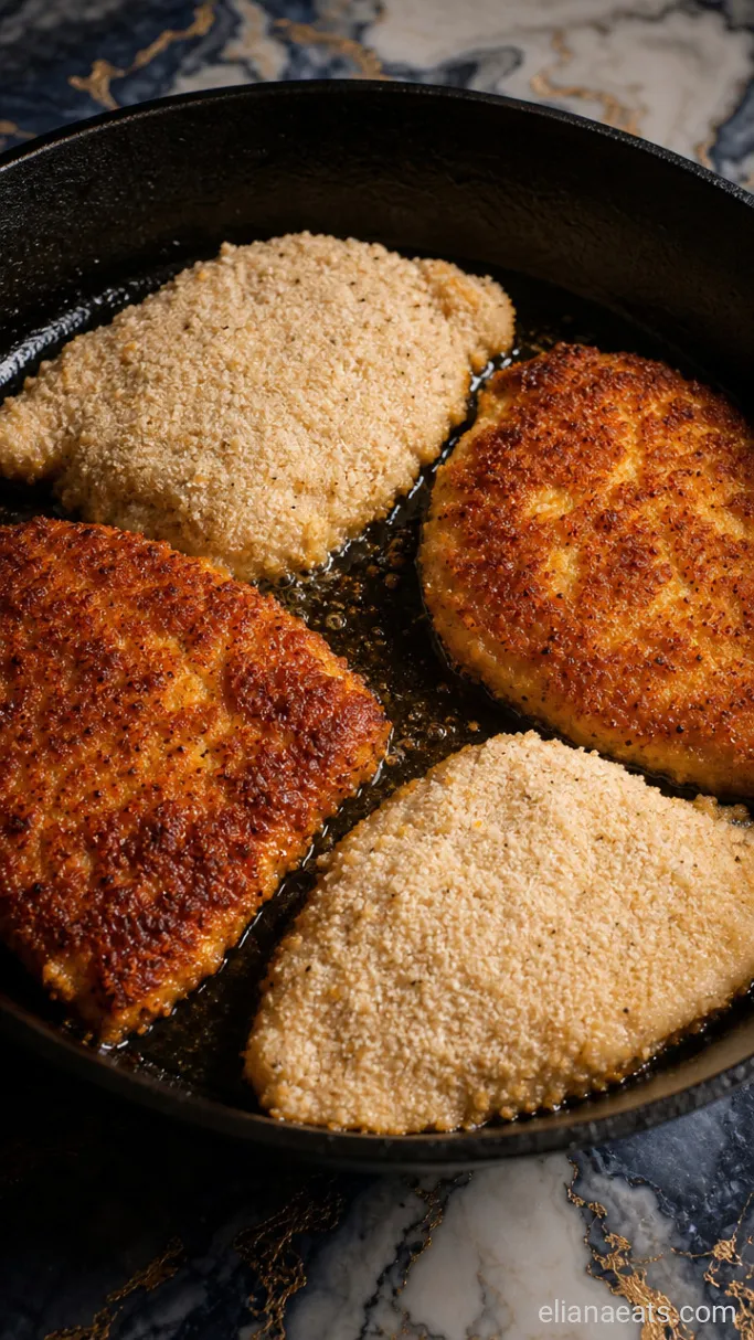 Step 2: Sear the Breaded Cutlets