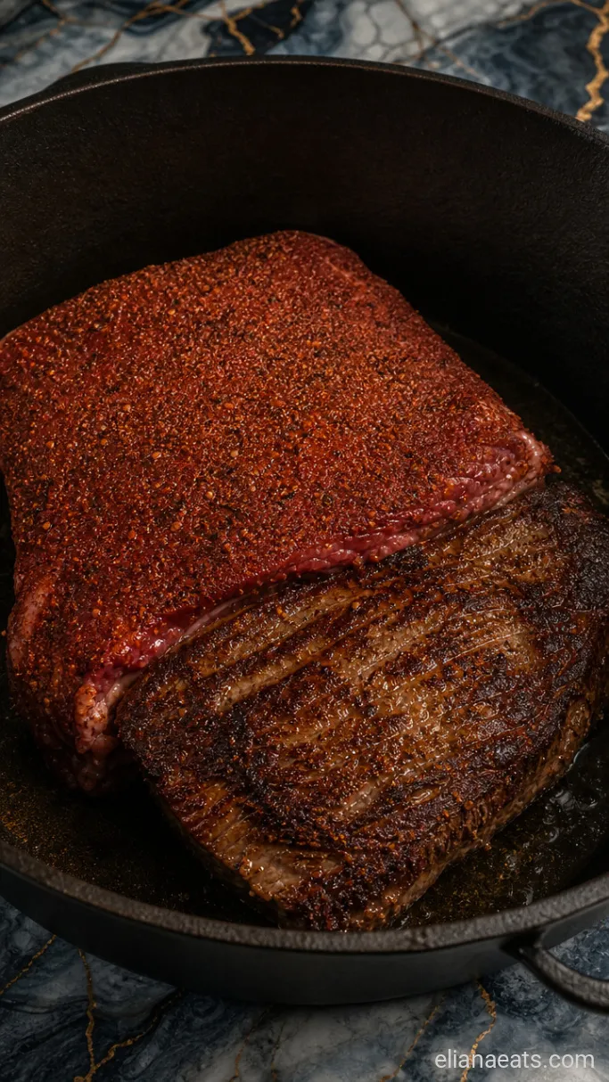 Step 2: Sear the Brisket
