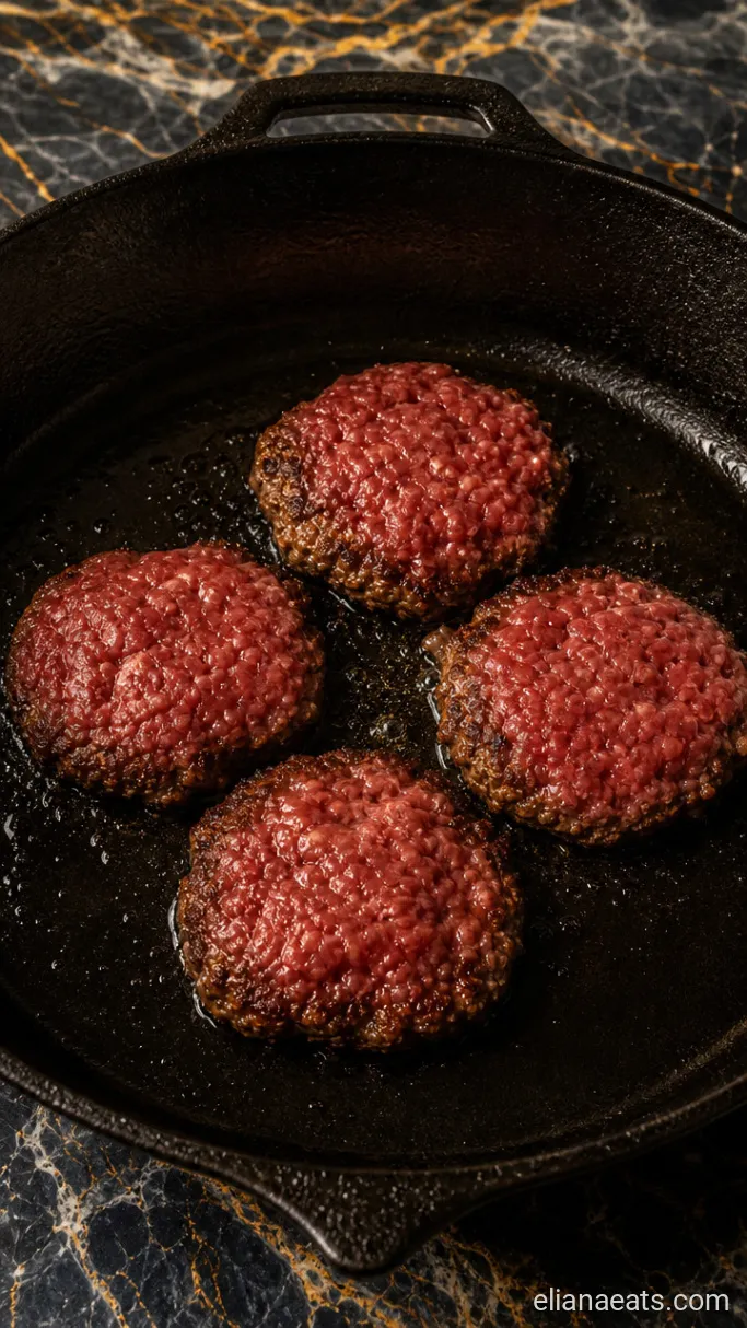 Step 2: Sear the Patties
