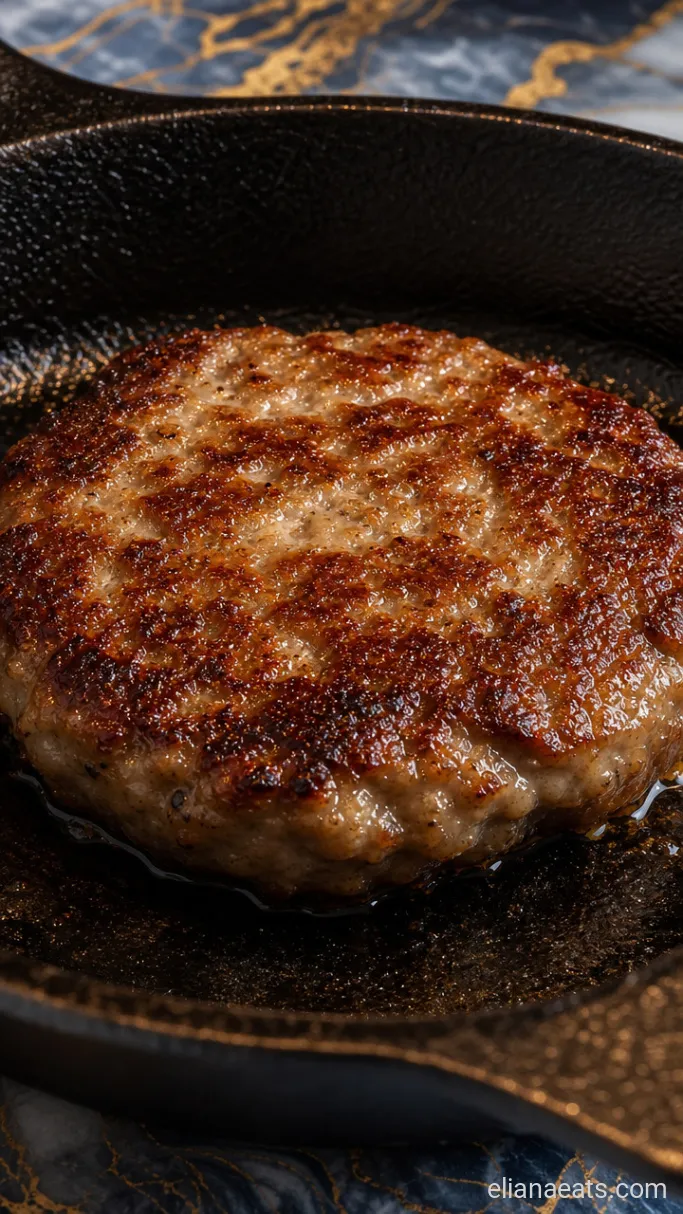 Step 2: Sear the Sausage Patty