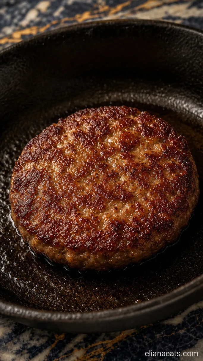 Step 2: Sear the Sausage Patty