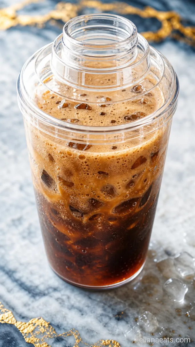 Step 2: Shake the Espresso Over Ice