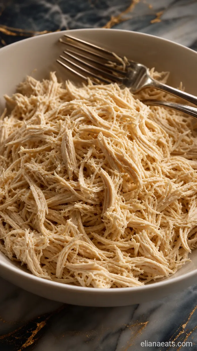 Step 2: Shred the Chicken Finely
