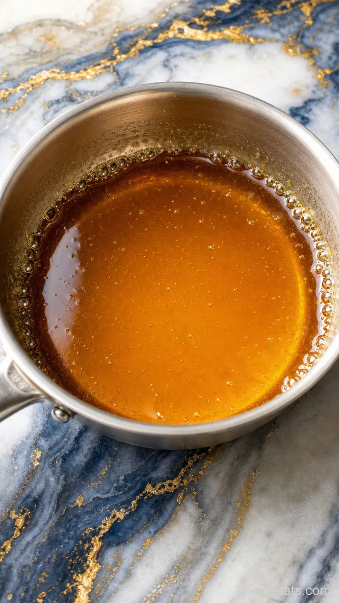 Step 2: Simmer and Flavor the Syrup