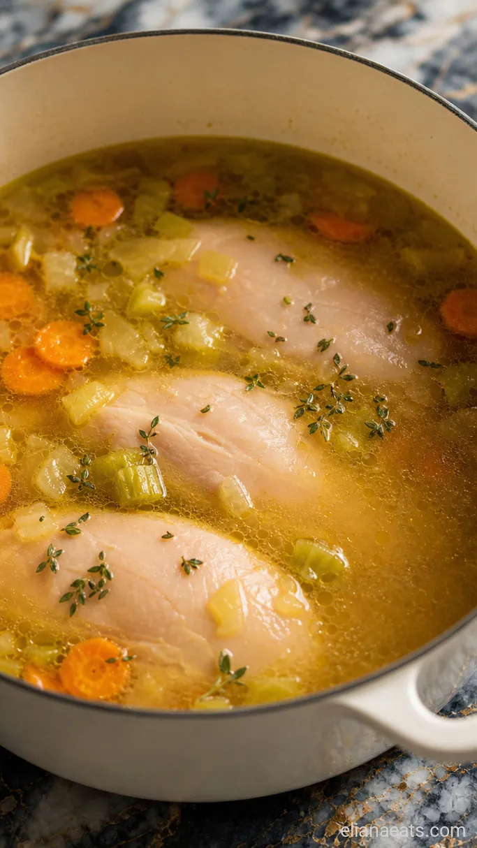 Step 2: Simmer the Chicken