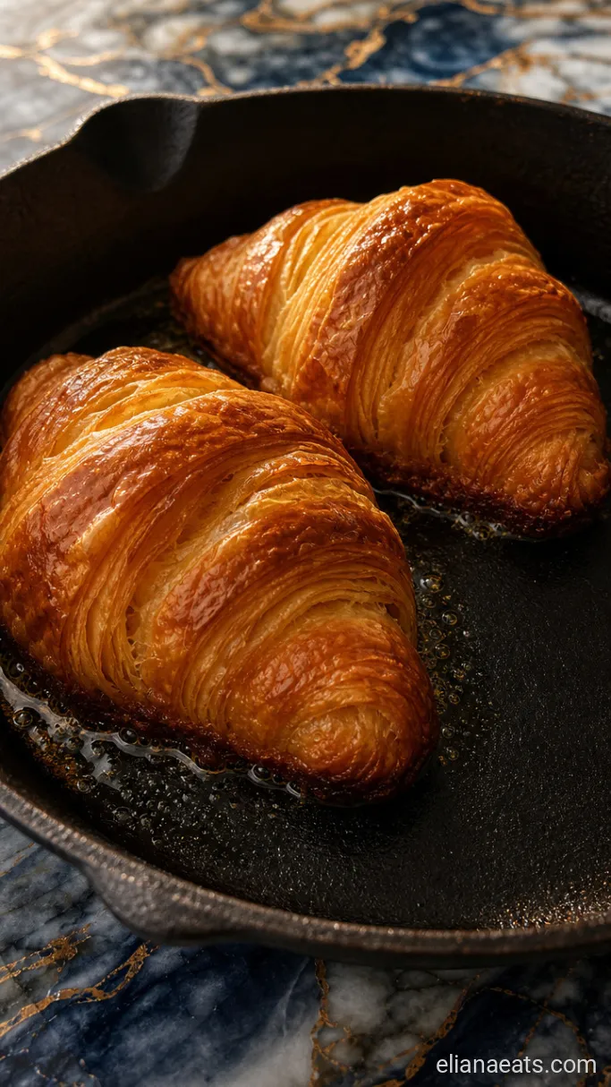 Step 2: Toast the Croissants