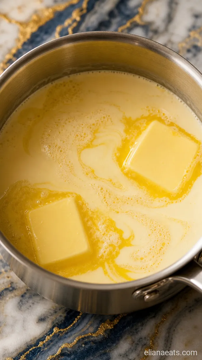 Step 2: Warm the Cream and Butter