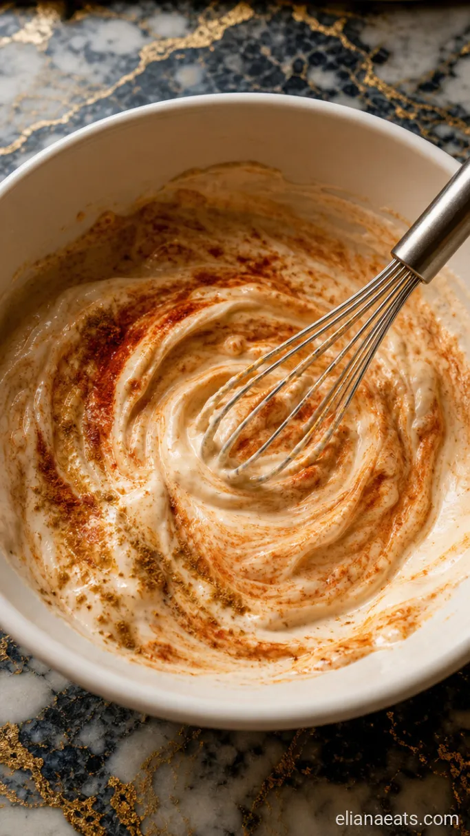 Step 2: Whisk the Creamy Sauce
