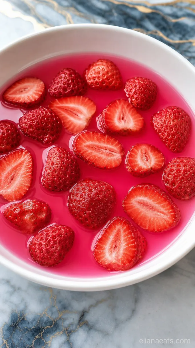 Step 3: Add the Freeze-Dried Strawberries