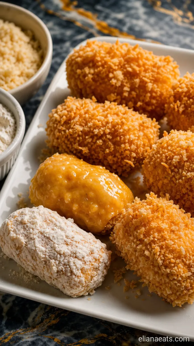Step 3: Bread the Tots
