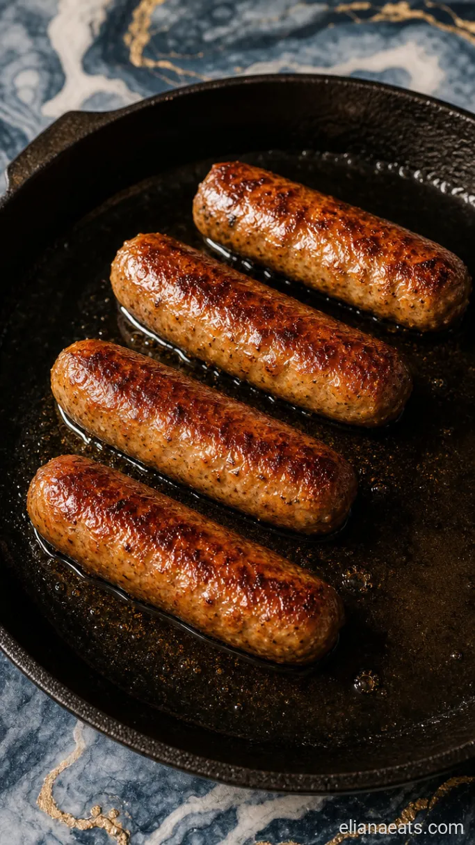 Step 3: Brown the Sausage Links