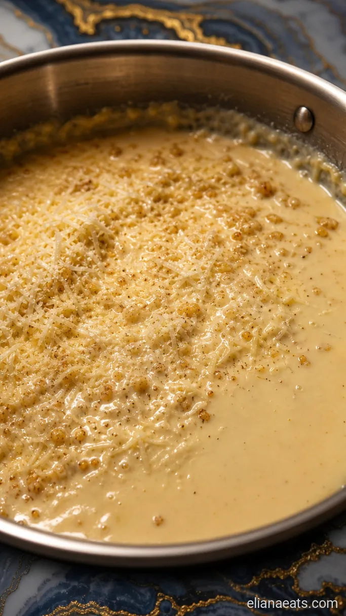 Step 3: Build the Alfredo Sauce