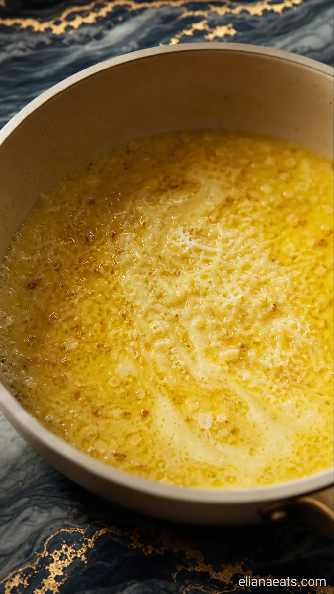 Step 3: Build the Garlic Parmesan Sauce