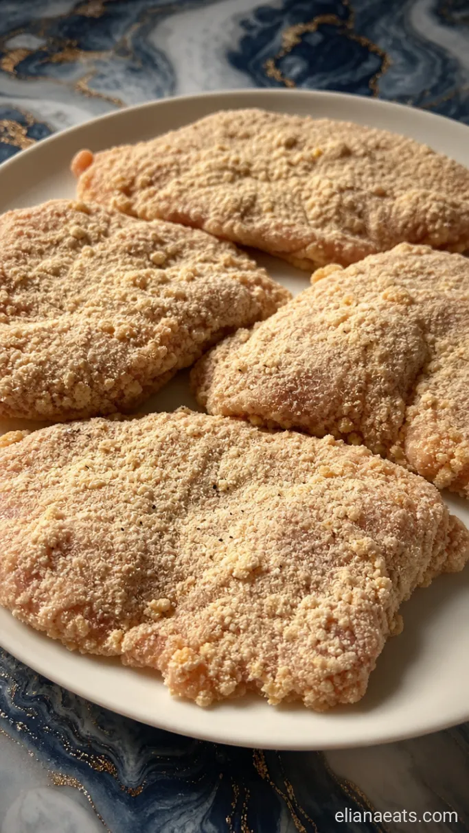 Step 3: Coat the Chicken Cutlets